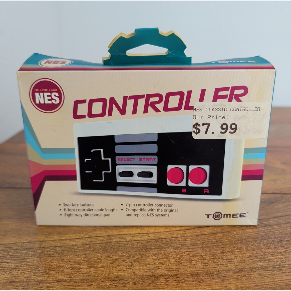 Nintendo Nes Classic Controller Brand New In Box Tomee